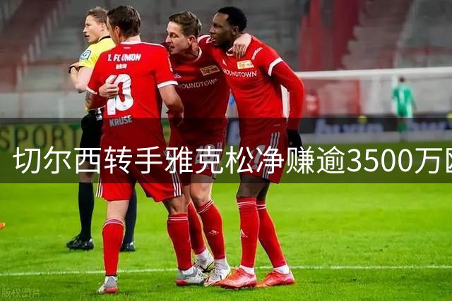 切尔西转手雅克松净赚逾3500万欧元